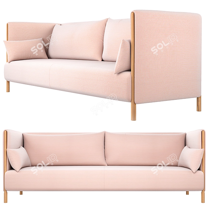 Herman Miller ColorForm Sofa - Tracery Texture 3D model image 1