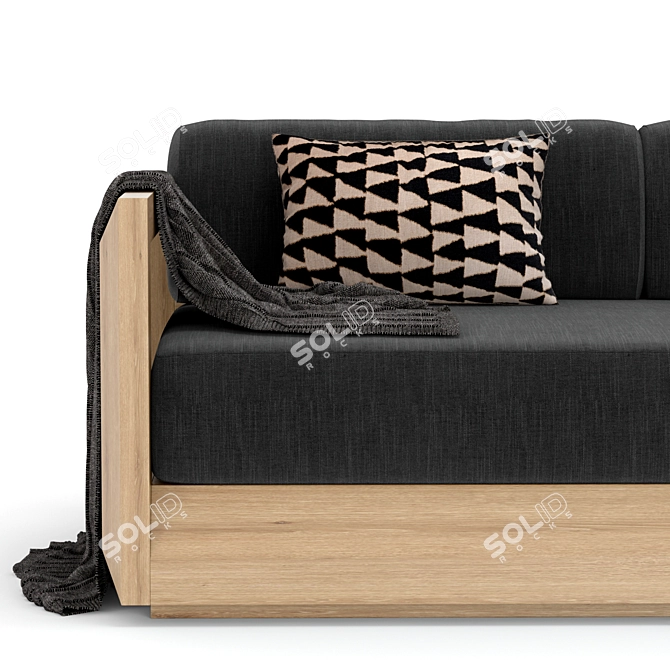 Paloma Modular Sofa Set 3D model image 2