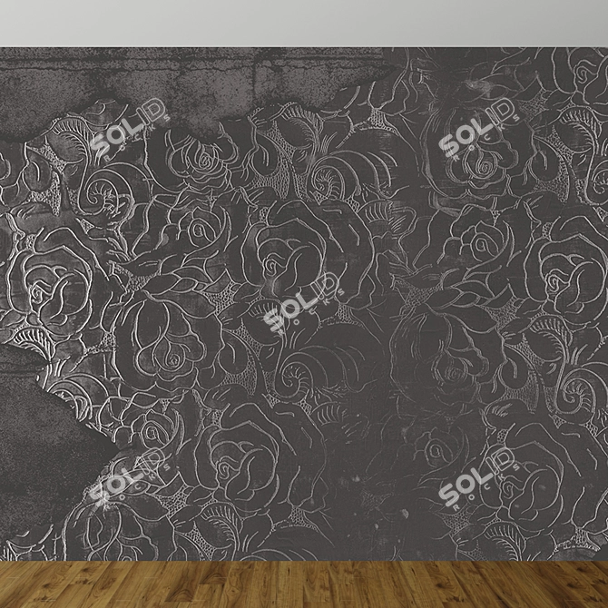 Elegantly Broken Wallpaper Collection 3D model image 3