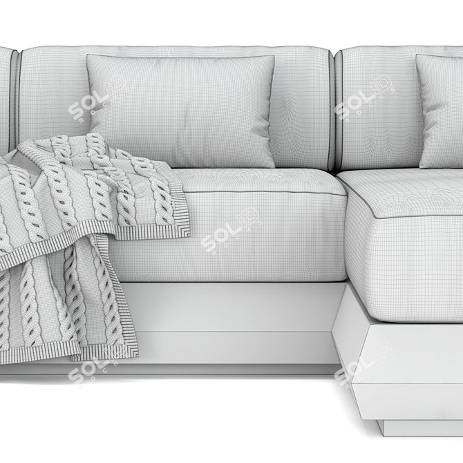 RH Outdoor Paloma: Modular Sofa 3D model image 4