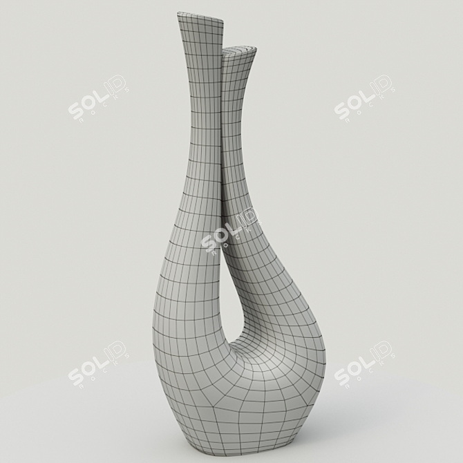 Garden Concrete Sculptures 3D model image 3