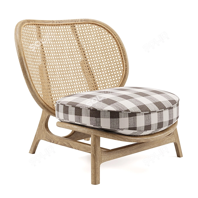 Nautico Fortune: Rattan Elegance 3D model image 2