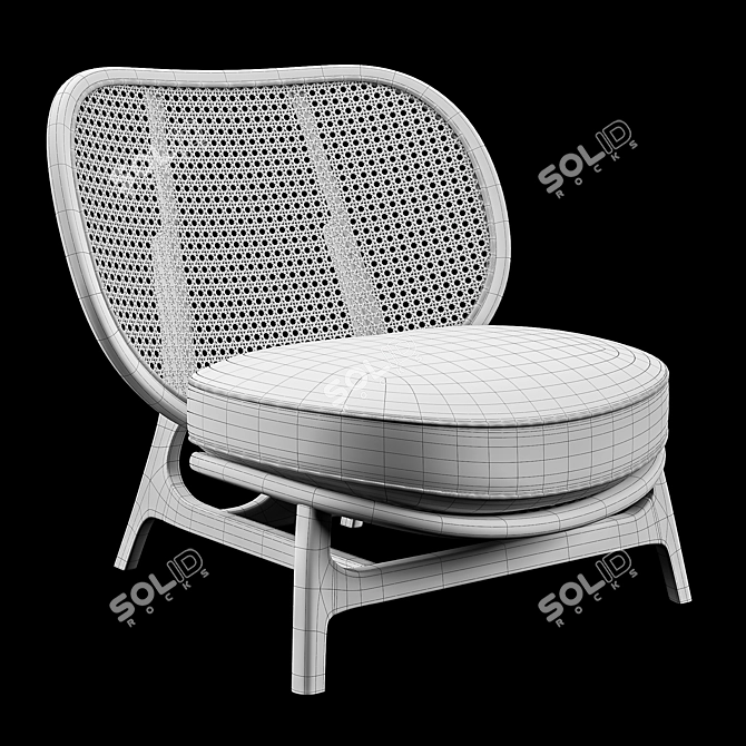 Nautico Fortune: Rattan Elegance 3D model image 4