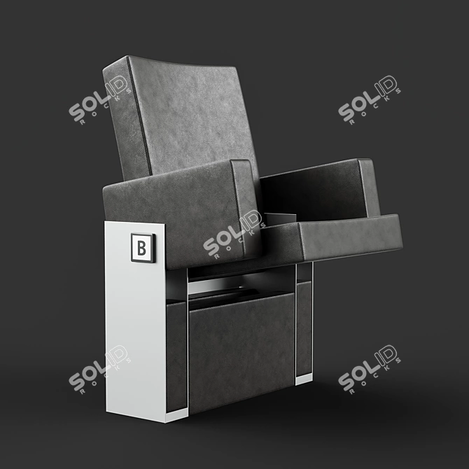 Flexible Folding Seat Solution 3D model image 6