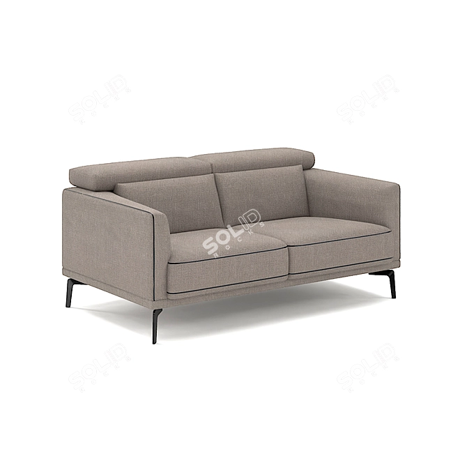 Belgian Sofa: Kingston Comfort 3D model image 4