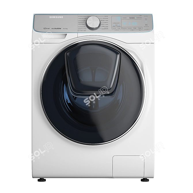 Samsung WW8800M: Advanced Washing Machine 3D model image 1