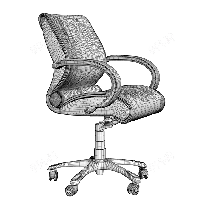 Executive Meeting Chair: CH 444 3D model image 5