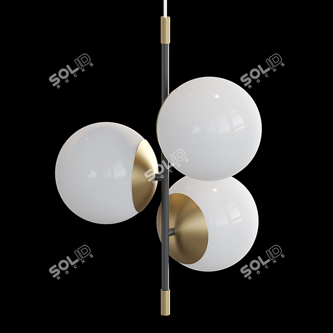 GERDY Pendant Lamp - Modern Lighting 3D model image 2