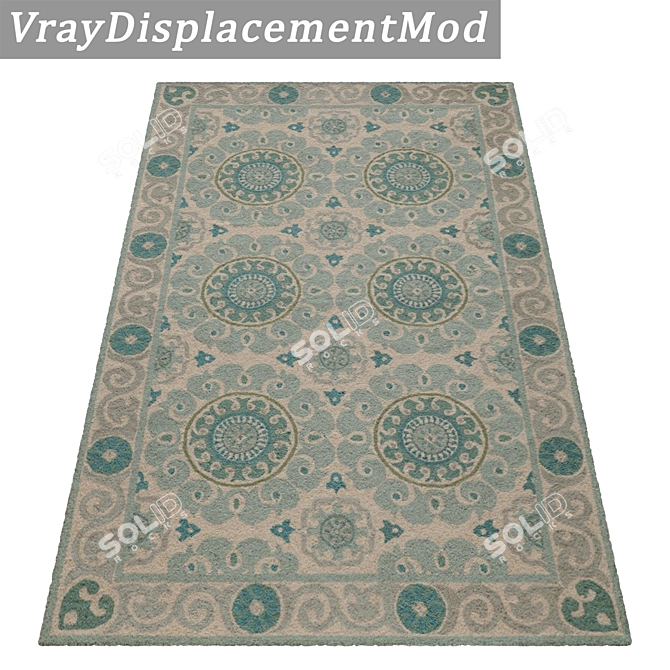 Premium Carpets Set 790 3D model image 3