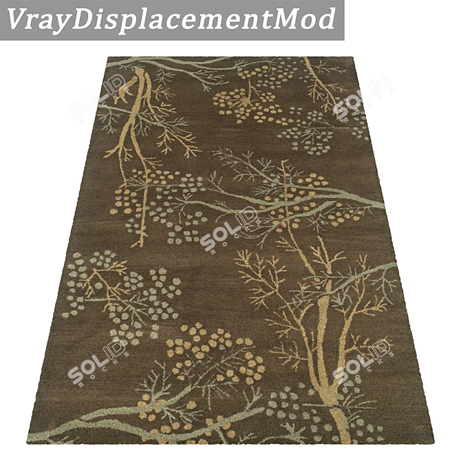 Luxury Carpets Set: High-Quality Textures 3D model image 3