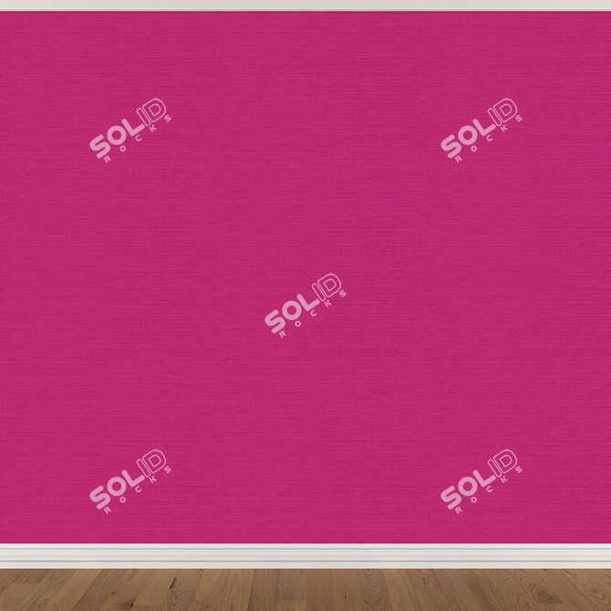 Seamless Wallpaper Set - 3 Colors 3D model image 3