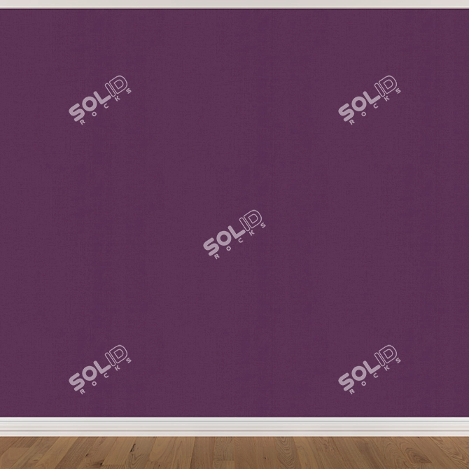 Seamless Wallpaper Set - 3 Colors 3D model image 4