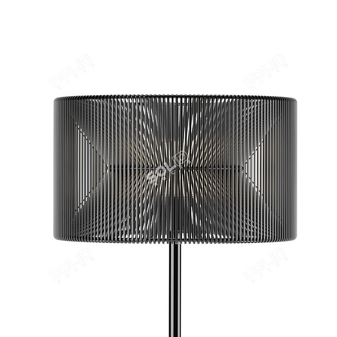 Acapulco Floor Lamp: Contemporary Elegance & Grace 3D model image 2