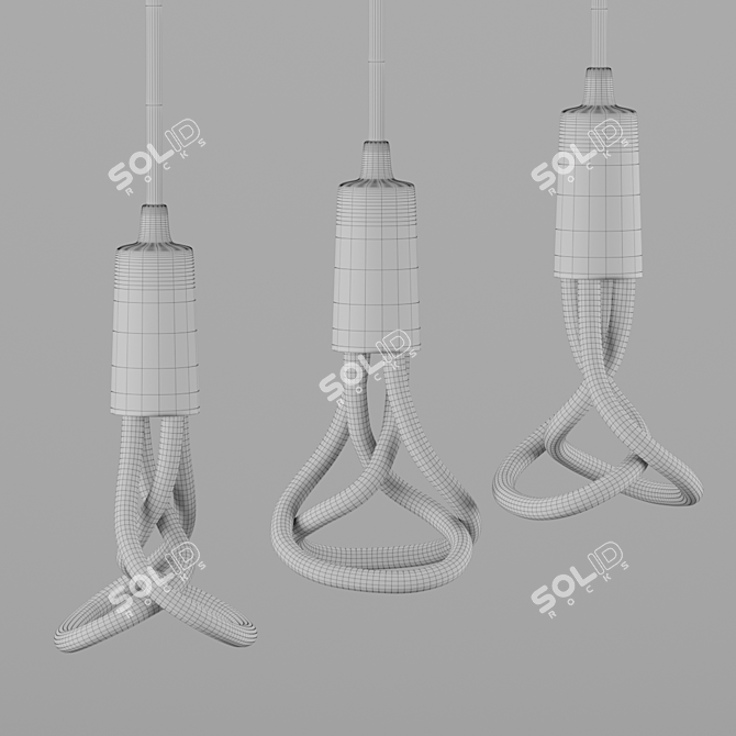 Plumen LED Bulb & Pendant Set 3D model image 6