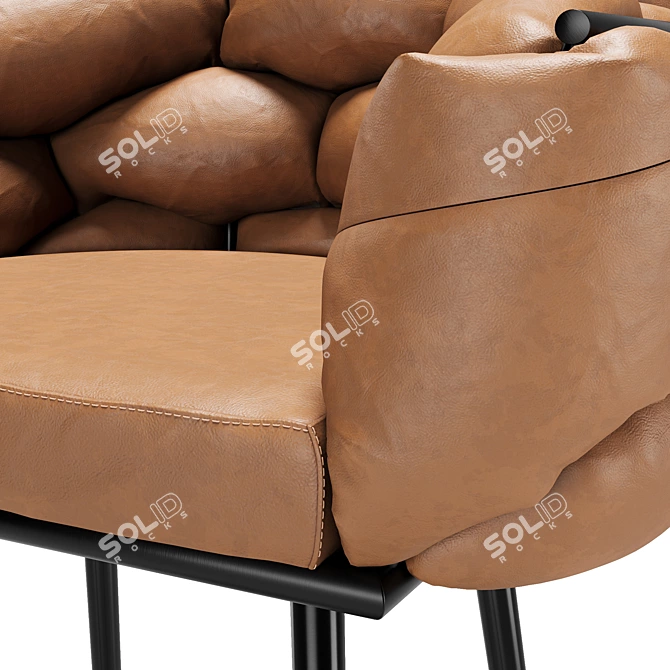 Modern Loft Bar Chair - 30461/30462/30463 Model 3D model image 4