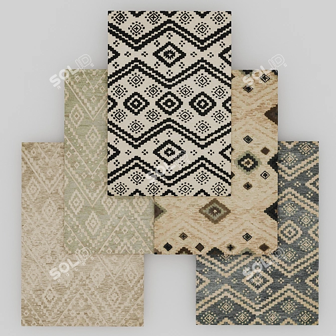 Ellen DeGeneres Carpet Collection 3D model image 1