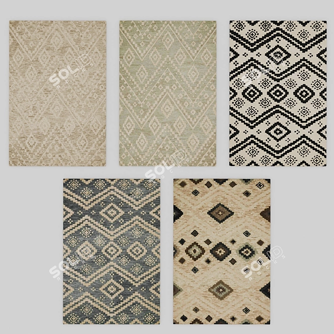 Ellen DeGeneres Carpet Collection 3D model image 2