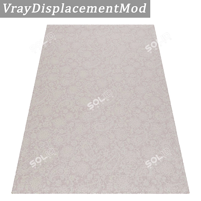 High Quality 3-Piece Carpet Set 3D model image 3