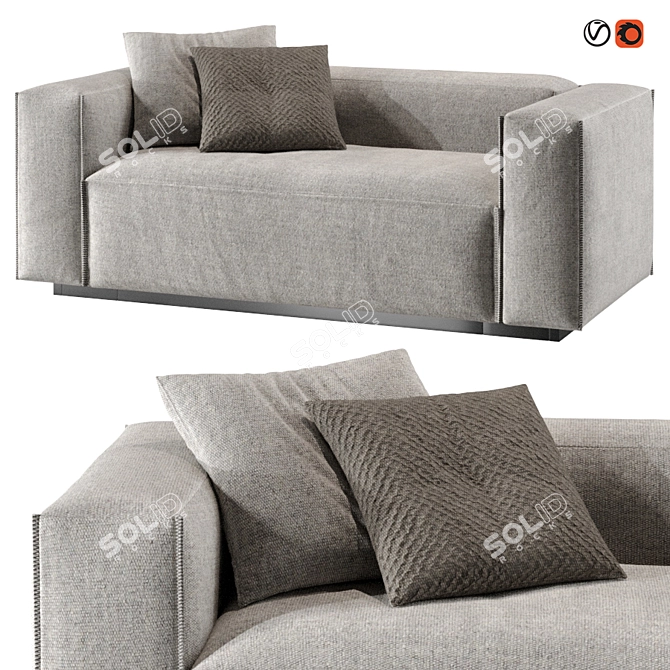 Cleon 74: Modern Comfort on Sale 3D model image 1