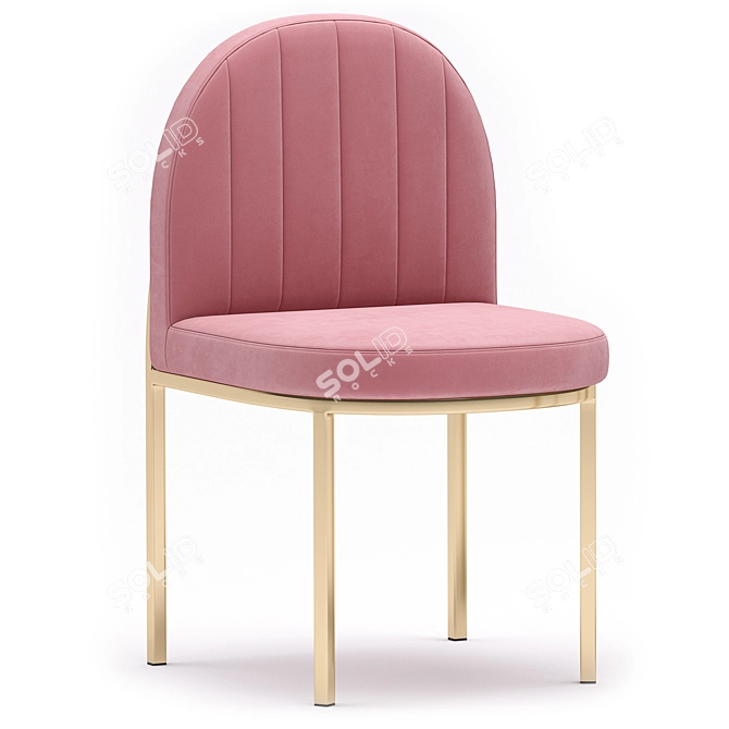 Modway Isla Chair: Elegant and Comfortable 3D model image 2