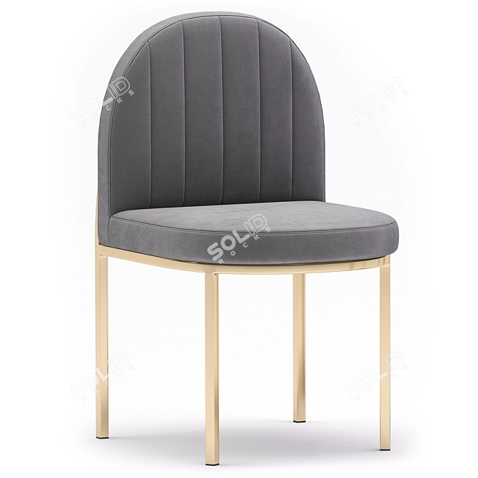 Modway Isla Chair: Elegant and Comfortable 3D model image 3
