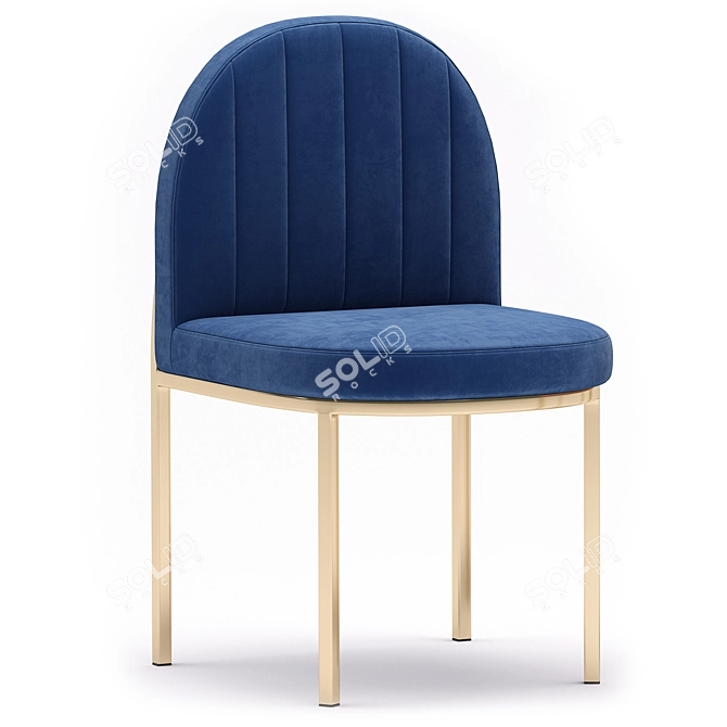 Modway Isla Chair: Elegant and Comfortable 3D model image 4