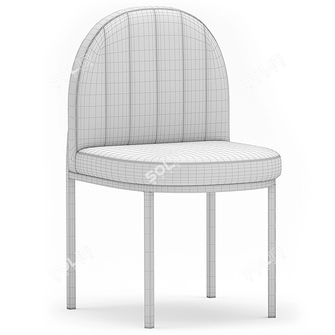 Modway Isla Chair: Elegant and Comfortable 3D model image 5