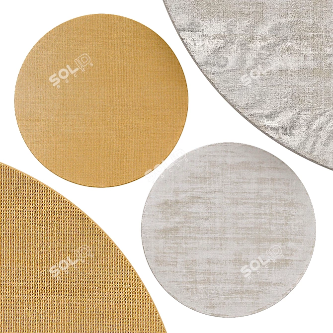 Archived Circle Rugs | Texture-rich 3D model image 1