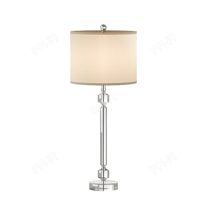 Classic Style Bedingfield Table Lamp 3D model image 1