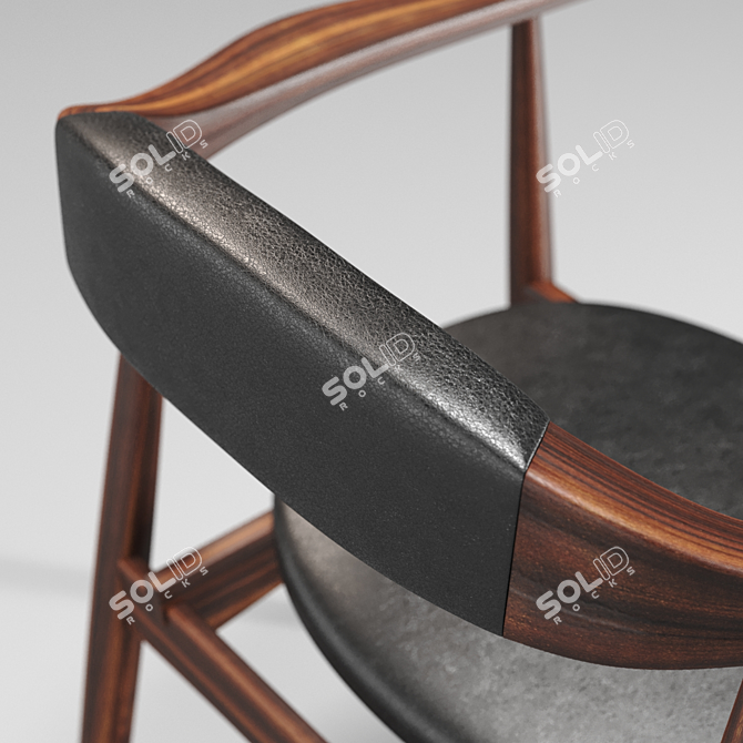 Elegant Garbo Dining Chair: Polys 30.592, Verts 30.612 3D model image 9