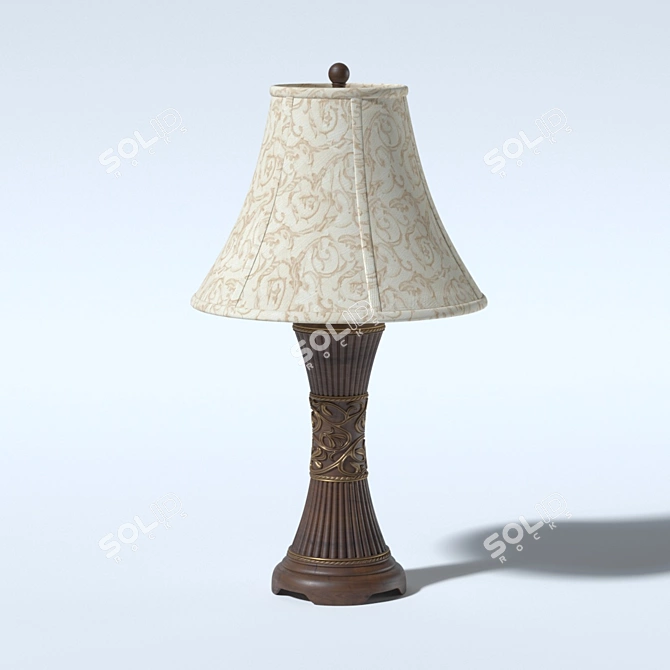 Elegant Design Mariana Table Lamp 3D model image 2