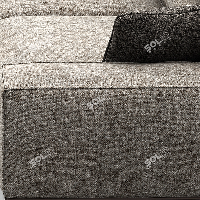 KENDO Corner Sectional Sofa | Natuzzi 3D model image 4