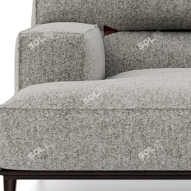 KENDO Corner Sectional Sofa | Natuzzi 3D model image 10