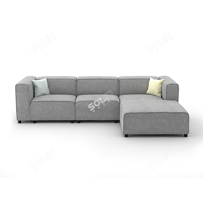 Modern BoConcept Carmo Sofa 3D model image 1