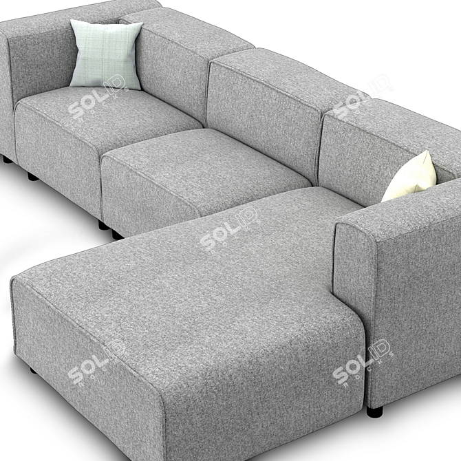 Modern BoConcept Carmo Sofa 3D model image 4