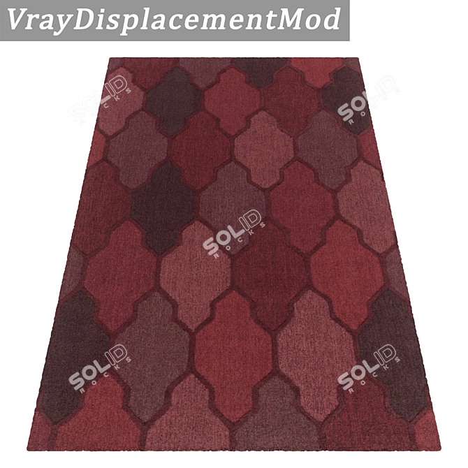 Luxury Carpets Set: High-Quality Textures 3D model image 3