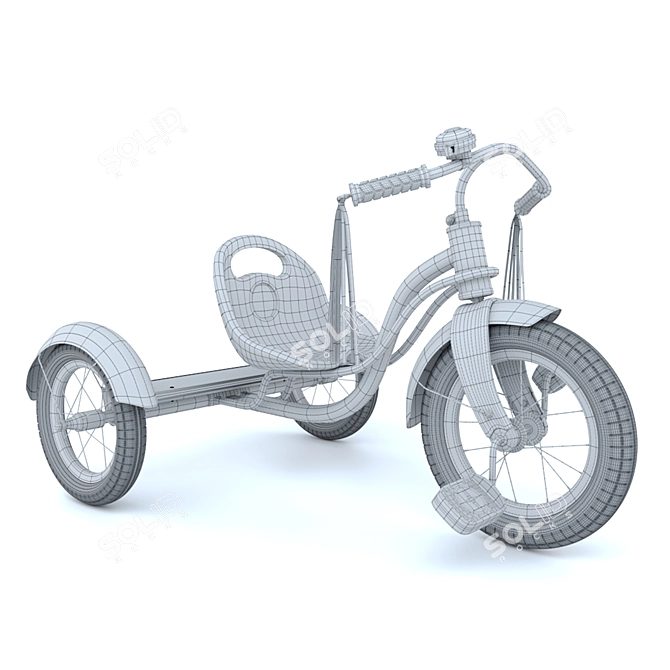 Schwinn Roadster Trike: Fun on 3 Wheels! 3D model image 3