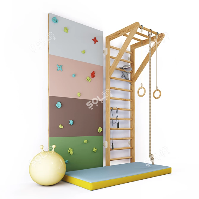 Indoor Adventure: Highpoint Monkey 3D model image 1