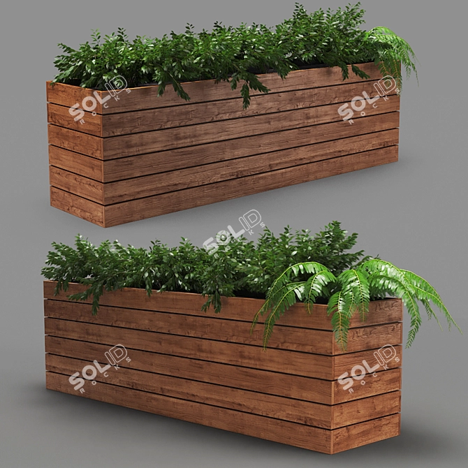 Exquisite Poly Eco Plant 3D model image 2