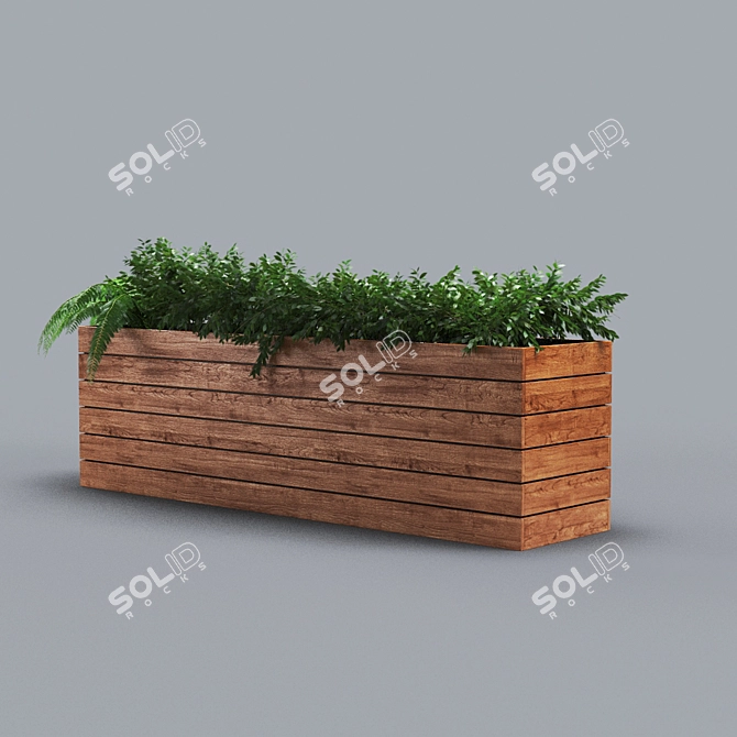 Exquisite Poly Eco Plant 3D model image 3
