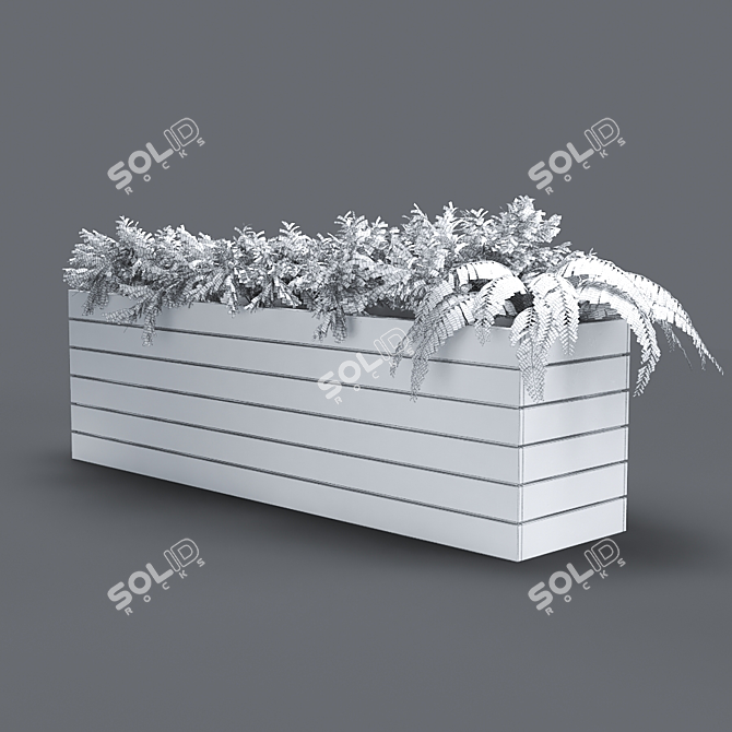 Exquisite Poly Eco Plant 3D model image 1
