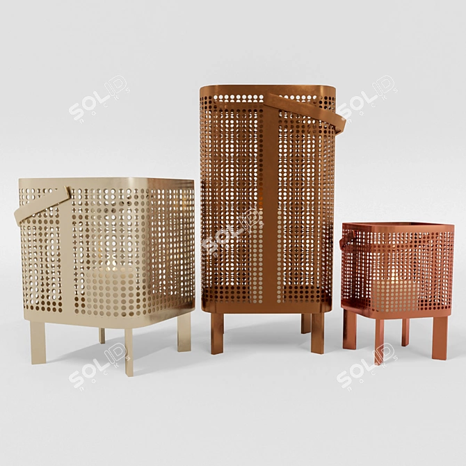 Gandiablasco Solanas Lanterns 3D model image 3