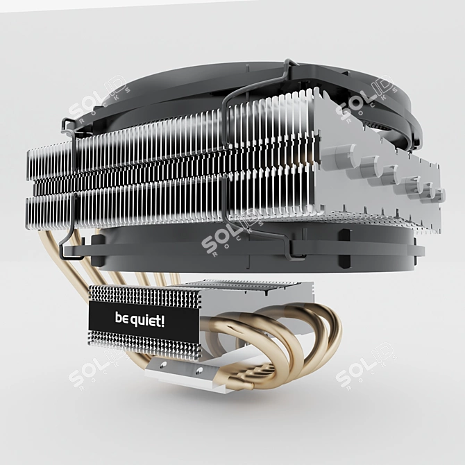 Silent and Efficient CPU Cooling 3D model image 2