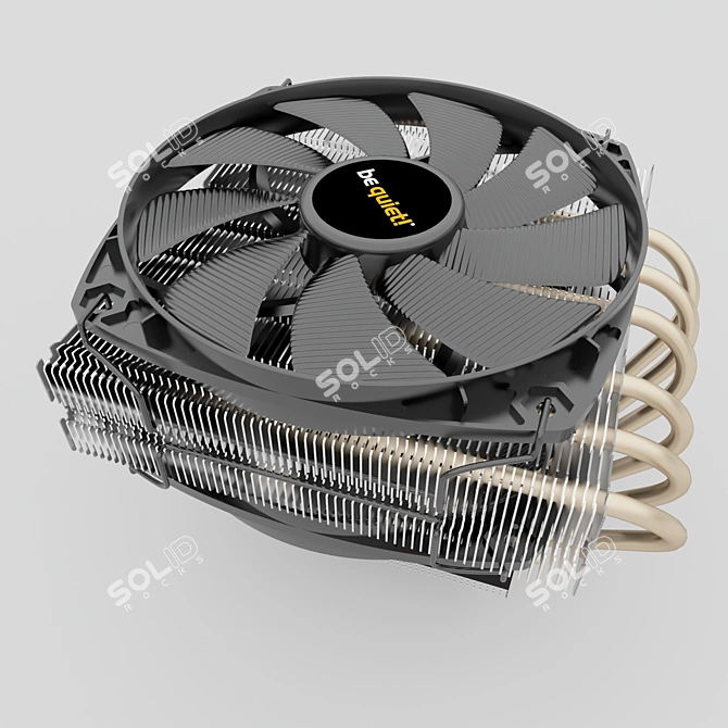 Silent and Efficient CPU Cooling 3D model image 4