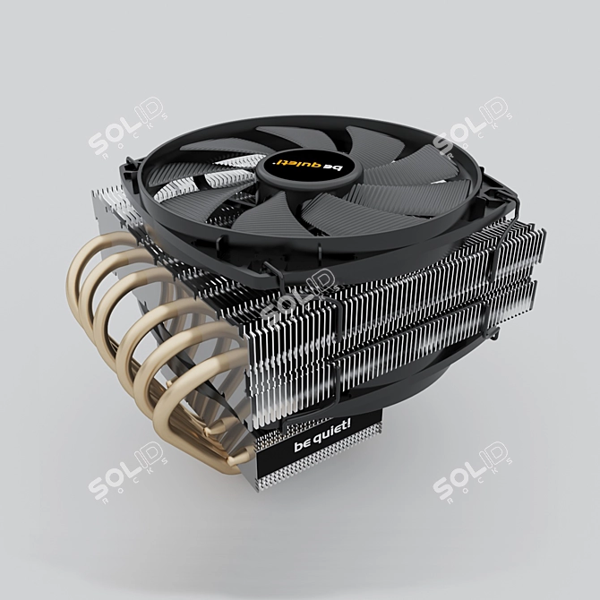 Silent and Efficient CPU Cooling 3D model image 6