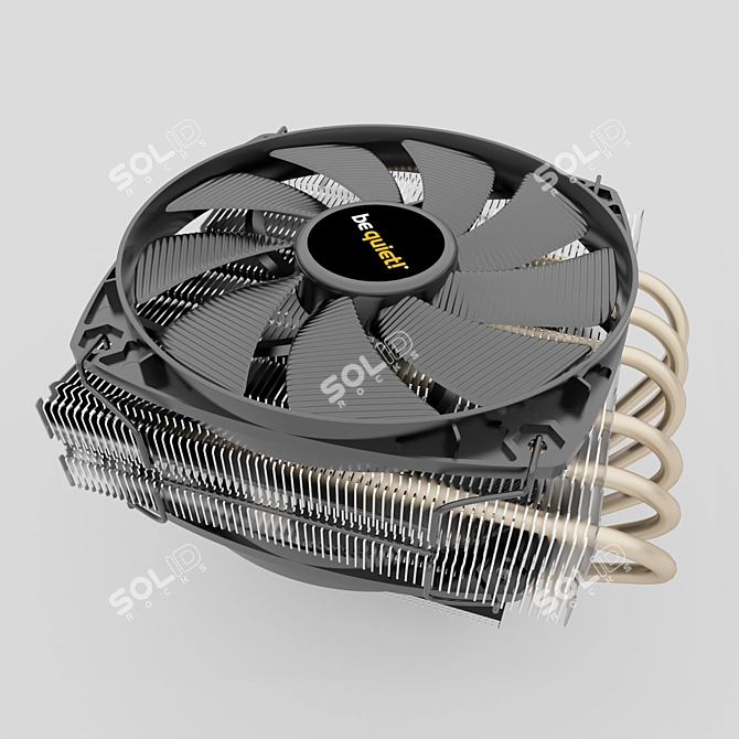 Silent and Efficient CPU Cooling 3D model image 10