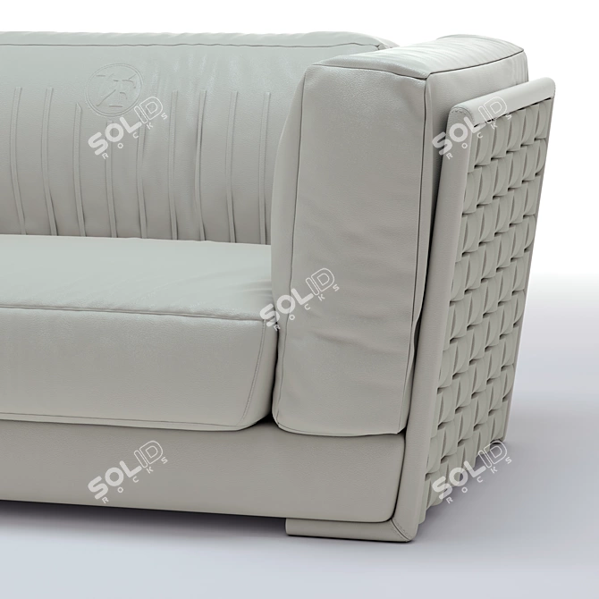 Elegant Durini Sofa by VittoriaFrigerio 3D model image 2