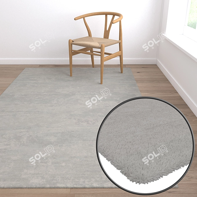 High-Quality Carpet Set | 3D Textures 3D model image 5