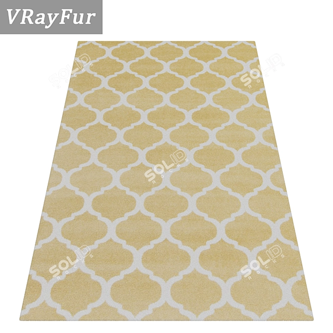 Premium Carpet Set - High-Quality Textures 3D model image 2