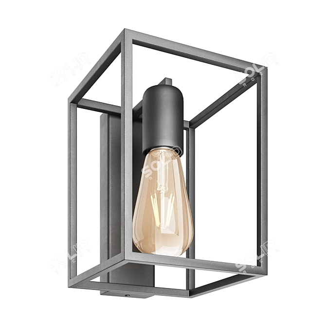 Modern Nowodvorski CRATE Pendant Light 3D model image 3